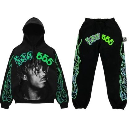 Sp5der New 999 Club Tracksuit Black
