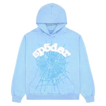 New Collection Web Hoodie Sky Blue