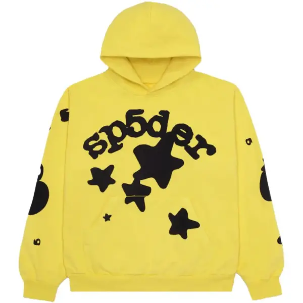 Sp5der Gold Beluga Hoodie Sp5der Gold Beluga Hoodie