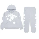Sp5der Beluga Tracksuit Grey