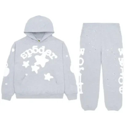 Sp5der Beluga Tracksuit Grey